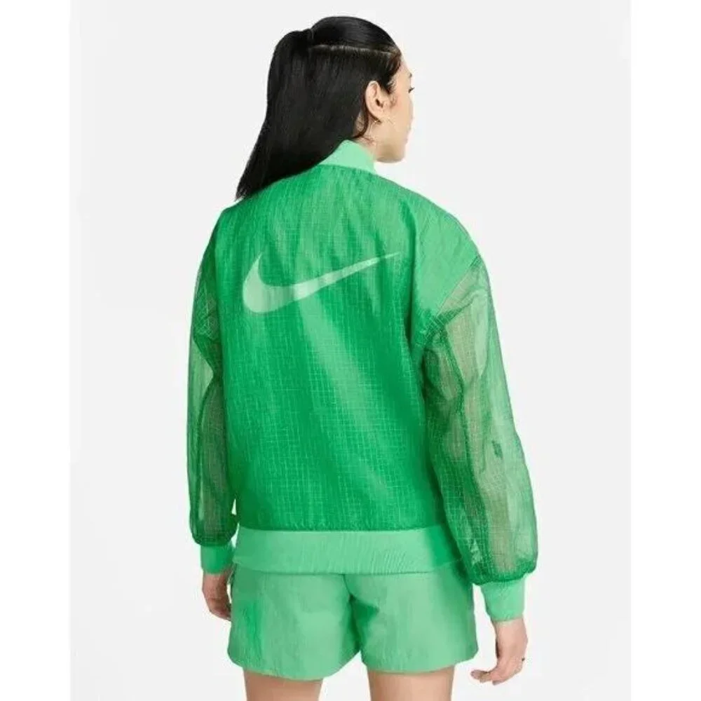 NWT Nike Sportswear Essentials Woven Varsity Bomber Jacket - Picture 2 of 8